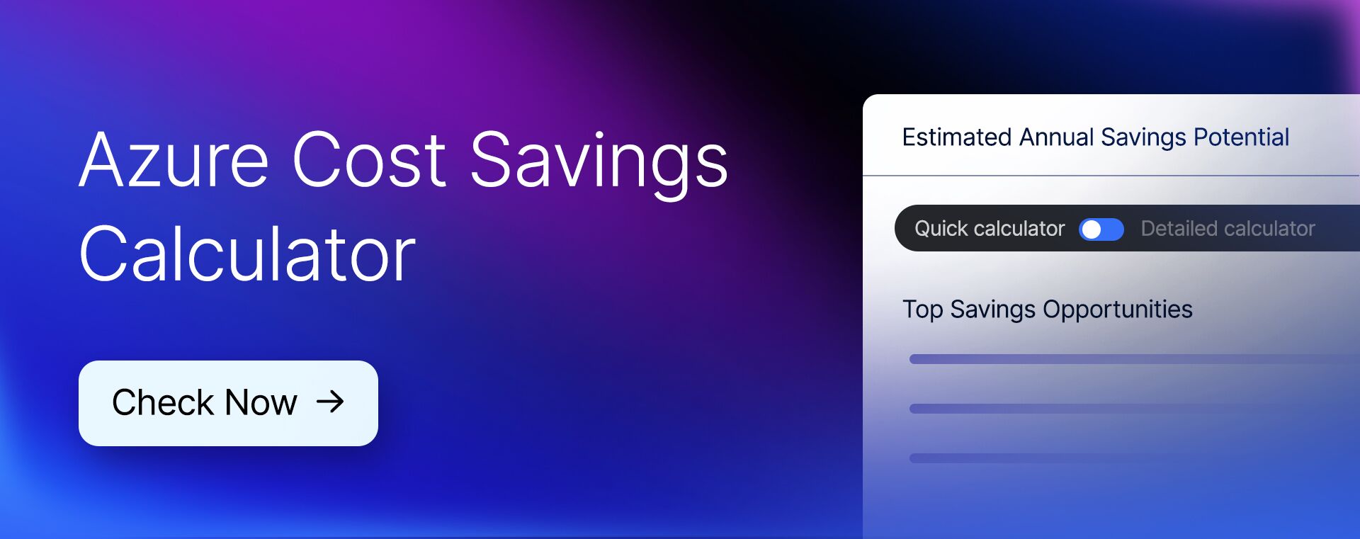 Azure cost savings calculator